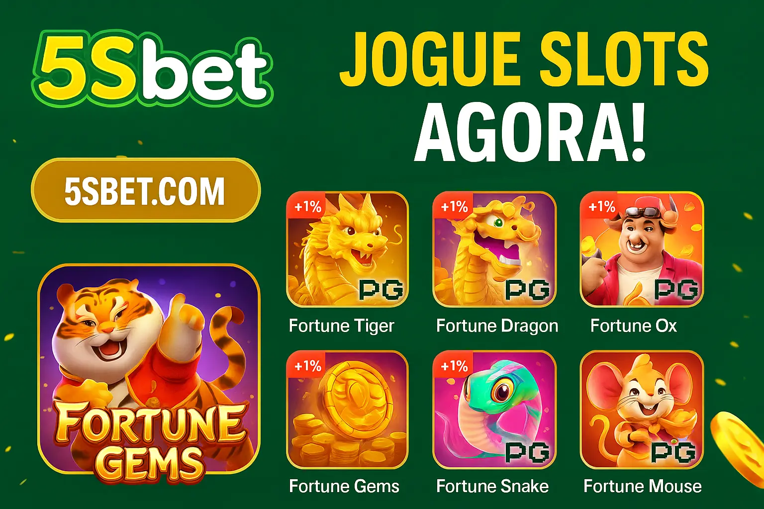 Jogos de Slot no Casino Online 5SBET.COM